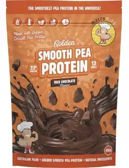 healthylife Macro Mike Golden Smooth Pea Protein Rich Chocolate offer