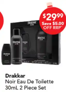 Amcal Pharmacies Drakkar Noir Eau De Toilette 2 Piece Set offer