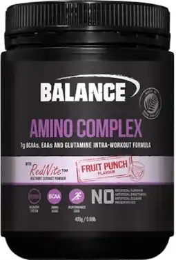 healthylife Balance Amino Complex Fruit Punch offer