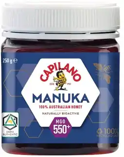 healthylife Capilano MGO 550+ Manuka Honey offer