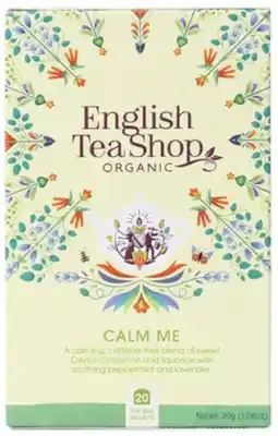 healthylife English Tea Shop Organic Wellness Tea Calm Me offer