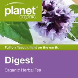 healthylife Planet Organic Digest Tea offer