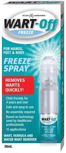 healthylife Wart Off Freeze Spray Wart Remover offer