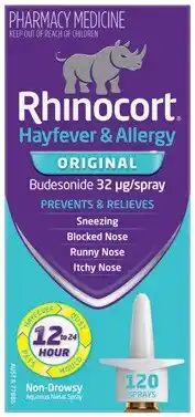 Amcal Pharmacies Rhinocort Hayfever & Allergy Original Nasal Spray 120 Sprays offer