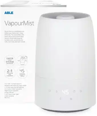 healthylife ABLE VapourMist Humidifier offer
