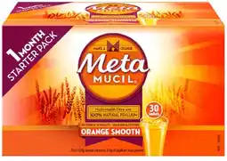 healthylife Metamucil Fibre Supplement Smooth Orange 30 Doses offer