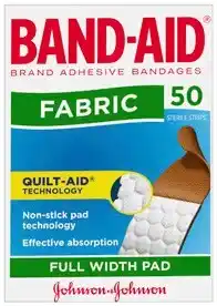 Amcal Pharmacies Band-Aid Fabric Strips 50 Pack offer