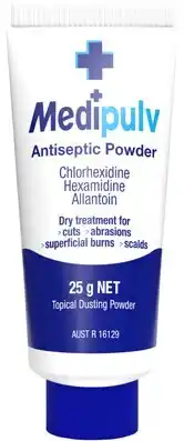 Amcal Pharmacies Medi Pulv Antiseptic Powder 25g offer