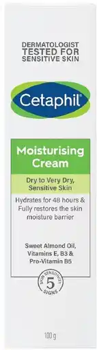 healthylife Cetaphil Moisturising Cream 100g offer