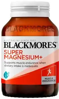 Amcal Pharmacies Blackmores Super Magnesium+ 100 Tablets offer