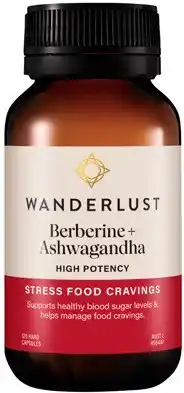 Amcal Pharmacies Wanderlust Berberine + Ashwagandha 120 Capsules offer