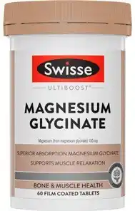Amcal Pharmacies Swisse Ultiboost Magnesium Glycinate 60 Tablets offer