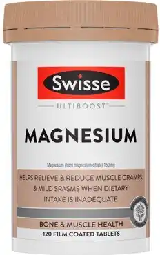 Amcal Pharmacies Swisse Ultiboost Magnesium 120 Tablets offer