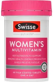 Amcal Pharmacies Swisse Ultivite Women’s Multivitamin 60 Tablets offer