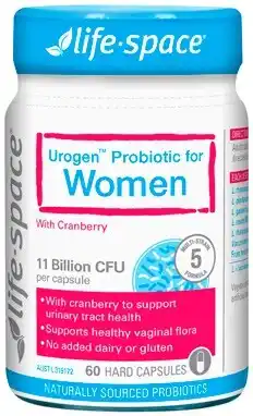 Amcal Pharmacies Life-Space Urogen Probiotic for Women 60 Capsules offer