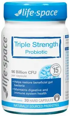Amcal Pharmacies Life-Space Triple Strength Probiotic 30 Capsules offer