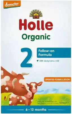 healthylife Holle Organic Cow Milk Infant Follow-On Formula 2 with DHA offer