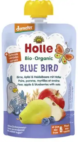 healthylife Holle Blue Bird - Pear Apple & Blueberries with Oats offer