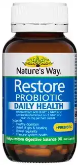 Amcal Pharmacies Nature’s Way Restore Probiotic Daily Health 90 Capsules offer