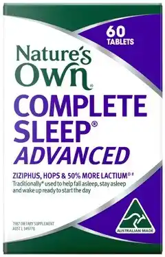 Amcal Pharmacies Nature’s Own Complete Sleep Advanced 60 Tablets offer