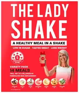 Amcal Pharmacies The Lady Shake Variety Pack 14 x 56g offer