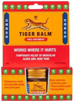 Amcal Pharmacies Tiger Balm Red Ointment 18g offer