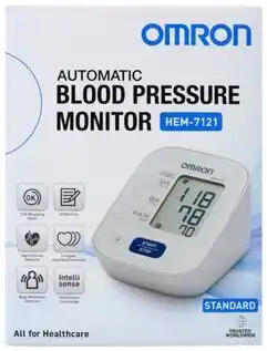 Amcal Pharmacies Omron HEM-7121 Automatic Blood Pressure Monitor offer