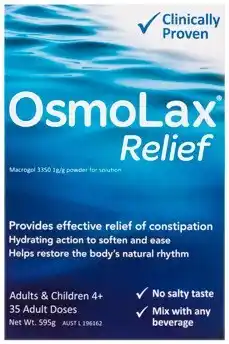 Amcal Pharmacies OsmoLax Relief For Constipation 595g offer
