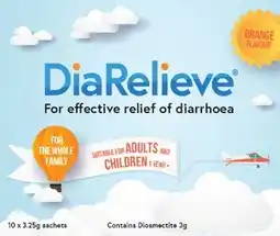 Amcal Pharmacies DiaRelieve Effective Relief Of Diarrhoea 10 Sachets offer