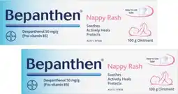 Amcal Pharmacies Bepanthen Nappy Rash Ointment offer