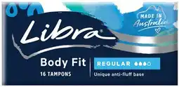 Amcal Pharmacies Libra Body Fit Regular Tampons offer