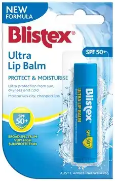 Amcal Pharmacies Blistex Ultra Lip Balm SPF 50+ offer