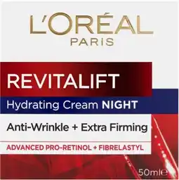 Amcal Pharmacies L’Oréal Paris Revitalift Night Cream 50mL offer