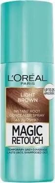 Amcal Pharmacies L’Oréal Paris Magic Retouch Instant Root Concealer Light Brown Spray 75mL offer