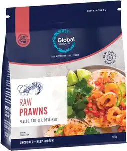 IGA Global Seafoods Raw Prawn Meat 500g offer