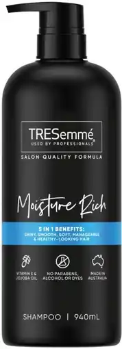 IGA TRESemmé Shampoo or Conditioner 940mL Selected Varieties offer