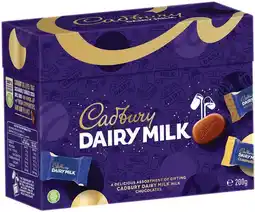 IGA Cadbury Dairy Milk Chocolate Gift Box 200g offer