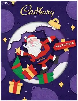 IGA Cadbury North Pole Advent Calendar 90g offer