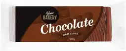IGA Your Bakery Bar Cake 300‑370g Selected Varieties offer