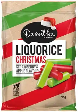 IGA Darrell Lea Christmas Liquorice Bag 275g Selected Varieties offer