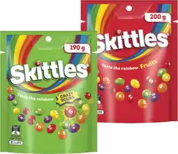 IGA Skittles Fun Size Pack 120‑200g Selected Varieties offer