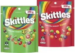 IGA Skittles Share Pack 120‑200g Selected Varieties offer