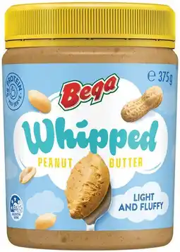 IGA Bega Whipped Peanut Butter 375g offer
