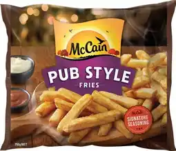 IGA McCain Pub Style Fries or Wedges 750g Selected Varieties offer