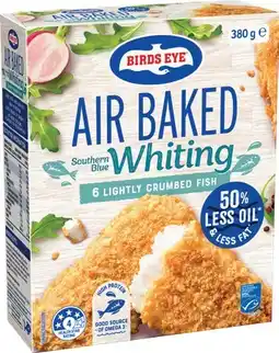 IGA Birds Eye Air Baked Crumbed Fish 250‑380g Selected Varieties offer