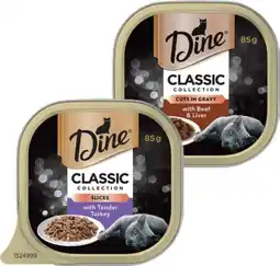 IGA Dine Wet Cat Food 85g Selected Varieties offer