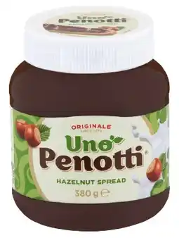 IGA Penotti Uno Hazelnut Spread 380g offer