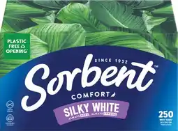 IGA Sorbent Silky White Facial Tissues 250 Pack offer