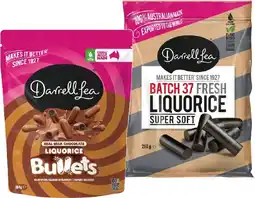 IGA Darrell Lea Chocolate or Liquorice Share Pack 150-280g Selected Varieties offer