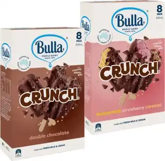 Bulla Ice Cream or Frozen Yoghurt Sticks